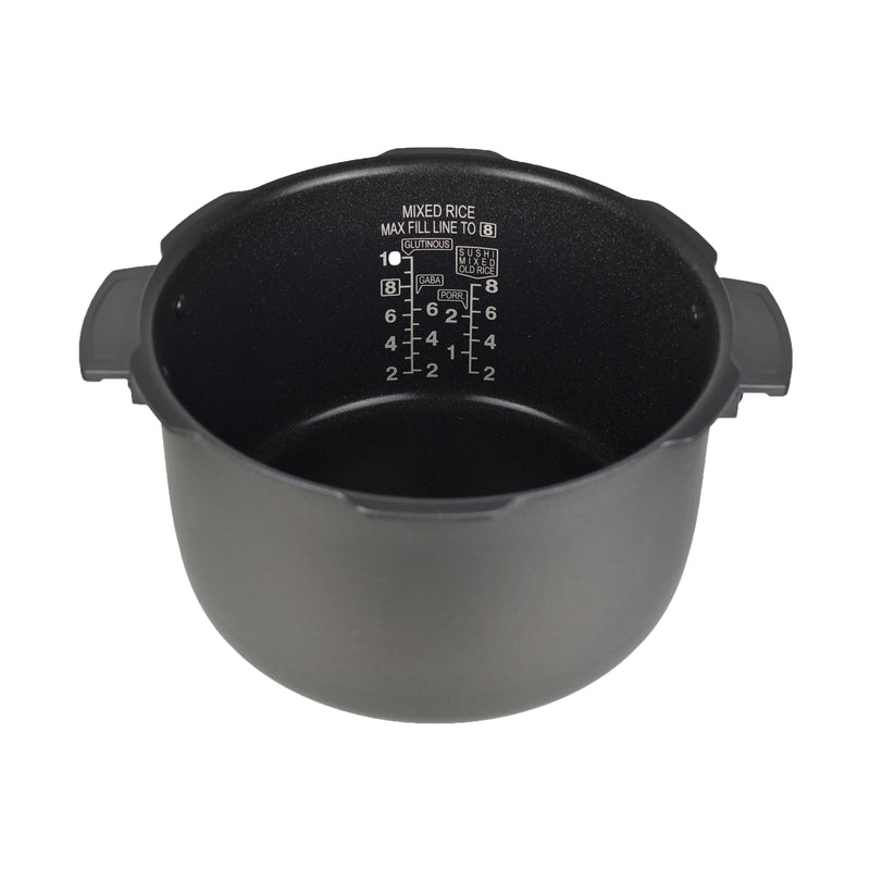 CUCKOO Replacement Inner Pot For CRP-ST1009F Rice Cooker - 10 Cup Diamond-Coated Nonstick